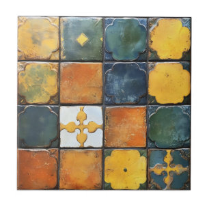 Cerâmica Padrão colorido de Azulejo pequeno