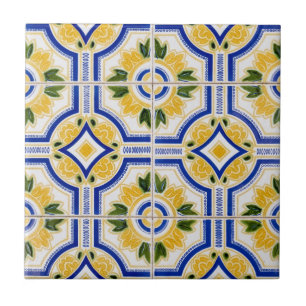 Cerâmica Padrão de azulejo brilhante, Portugal