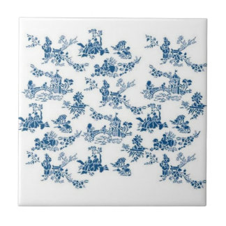 Cerâmica Padrão de Azulejo da China azul e branca nº 102A