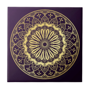 Cerâmica Padrão de Azulejo de Mandala/Marrocos