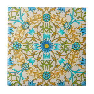 Cerâmica Padrão de Azulejo de Mandala/Marrocos