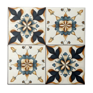 Cerâmica Padrão de Azulejo Italiano Duplo