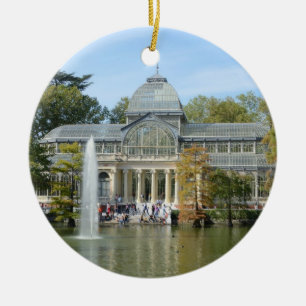 Cerâmica Palácio de cristal, ornamento de Madrid