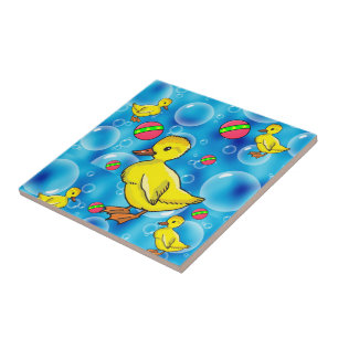 Cerâmica Pato de Azulejo cerâmico