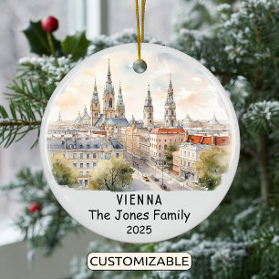 Cerâmica Personalização do Ornamento de Viena, Áustria