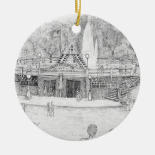 Cerâmica Piscina Humiston Antes De Fundir O Ornamento Remov