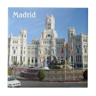 Cerâmica Plaza de Cibeles, azulejo de Madrid