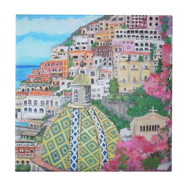 Cerâmica Positano, azulejo de Italia (Frente)