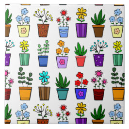 Cerâmica Potes de flores Azulejo cerâmico