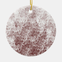 Presente de Ornamento de Natal Rústico Fosqueado