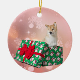 Cerâmica Presente do ornamento de Barkley