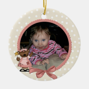 Cerâmica Primeiro ornamento de Natal