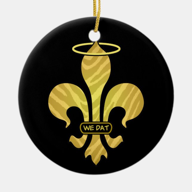 Cerâmica Projete "nós o ornamento de Dat" (Frente)