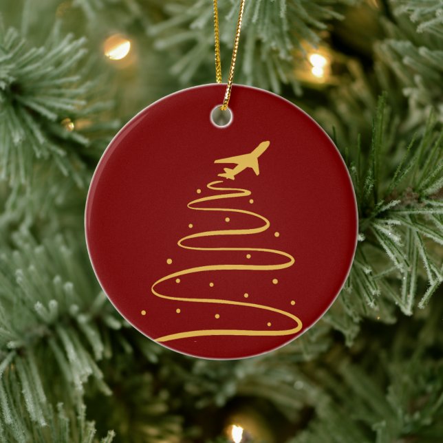 Cerâmica Pronta para Natal para Ornamento de Takeoff (Árvore)