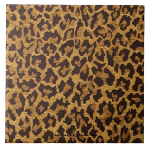 Cerâmica RAB Rockabilly Clássico Azulejo Estampa de Leopard