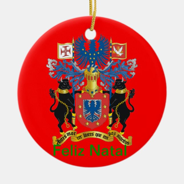 Cerâmica Rabo de Peixe* Ornamento (Frente)