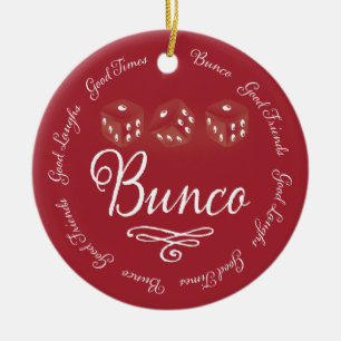 Cerâmica Risos do ornamento de Bunco bons