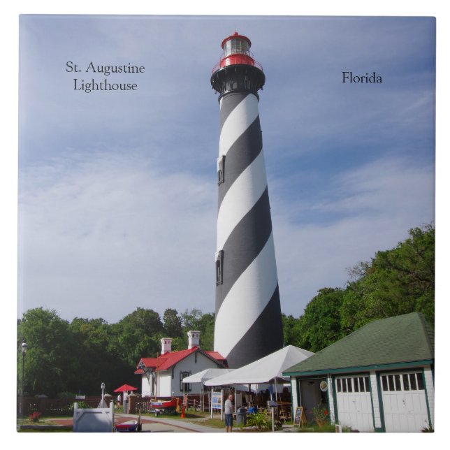 Cerâmica Rua, azulejo de Farol Augustine (Frente)