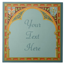 Ruas. Arco de folha de papel (SAU 27) Azulejo cerâ