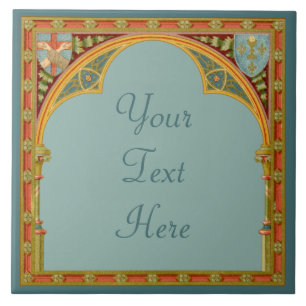 Cerâmica Ruas. Arco de folha de papel (SAU 27) Azulejo cerâ