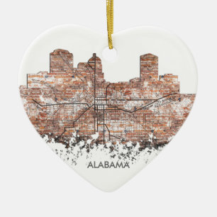 Cerâmica SKYLINE de MONTGOMERY, ALABAMA - ornamento