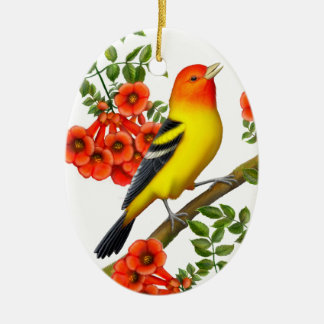 Cerâmica Tanager Ocidental em Ornamento de Vinha de Trompet