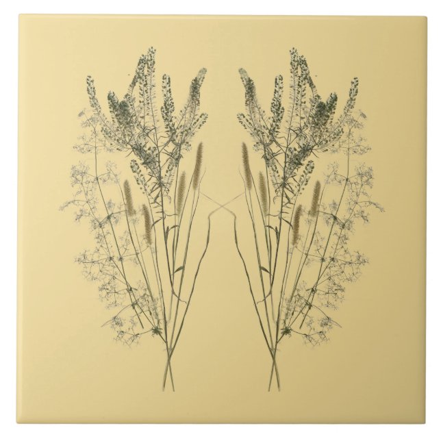 Cerâmica Tesouros textuais de verão em Azulejo cerâmico - C (Frente)