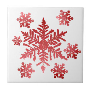 Cerâmica Trivet Azulejo Floco de Neve
