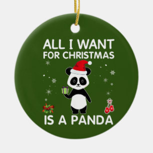 Cerâmica Tudo O Que Quero Para O Natal É Um Ornamento De P