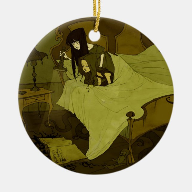 Cerâmica Um ornamento de Mythos Grimmly (Frente)