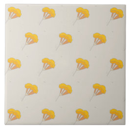 Cerâmica Variedade de flores de azulejo cerâmico