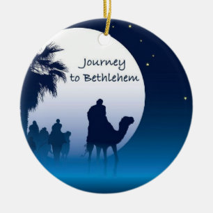 Cerâmica Viagem ao ornamento de Bethlehem