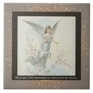 Cerâmica Vintage Azulejo religioso de Natal Cerâmico + dese