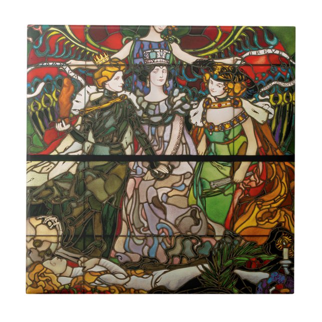Cerâmica Vita - azulejo do Breve de Somnium (Frente)