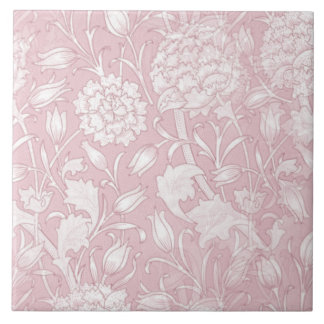 Cerâmica William Morris Floral Patterno em Azulejo de Cerâm