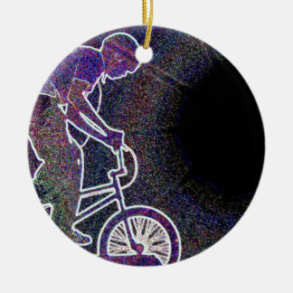 Cerâmica WillieBMX o ornamento de incandescência da borda
