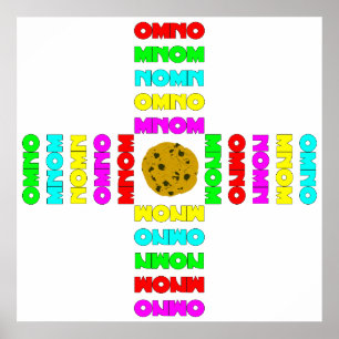 Cercado pelo poster de OMNOMs