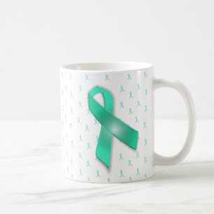 Cerceta da caneca de café das fitas da consciênc