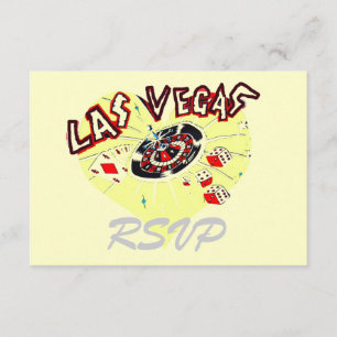 Cerco da resposta do convidado de Las Vegas RSVP