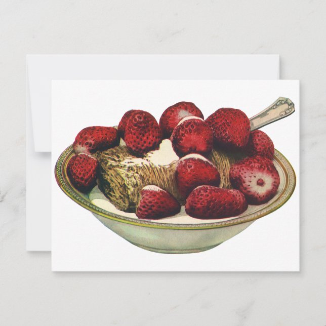 Cereal de Mirtilo Saudável Café da Manhã Vintage M (Frente)