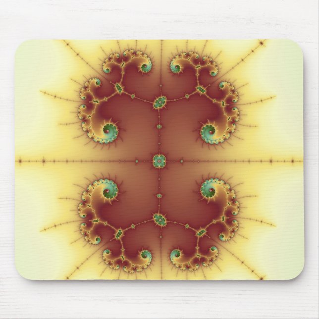 Cérebro - Mousepad Fractal (Frente)