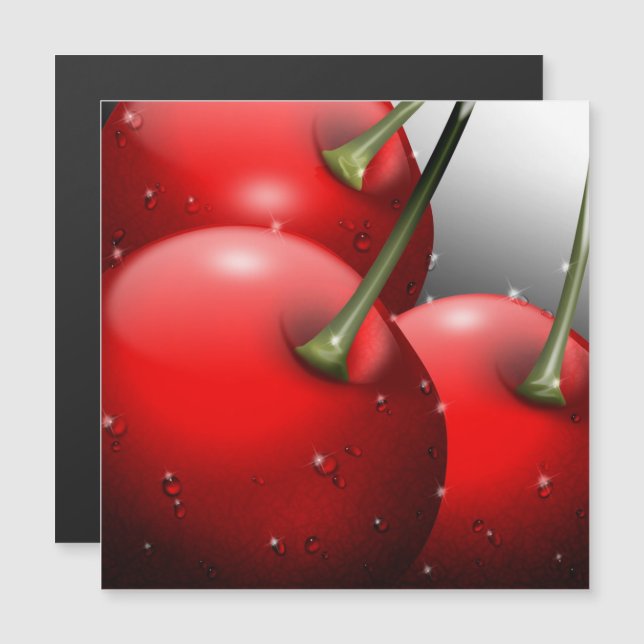 Cerejas com gotas de areia (Frente/Verso)