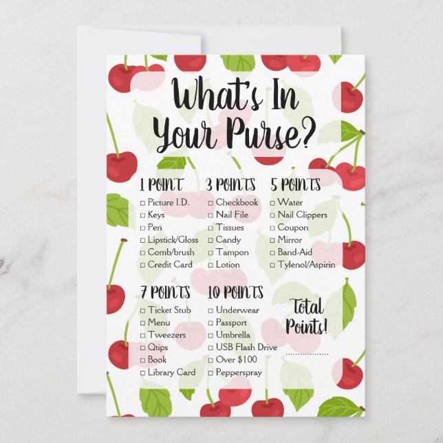 Cerejas O que há em sua cerâmica de jogos de Chá (Frente)