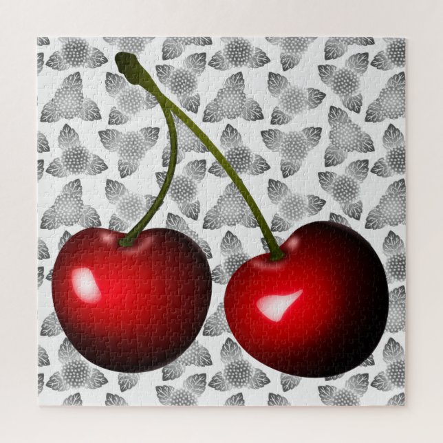 Cerejas Red Cherry Quebra-cabeça Sweries (Vertical)