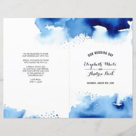 CEREMONY na moda de WEDDING - cor azul