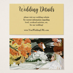 Cerimônia de Casamento Antigo, Noivos Recém-Casado