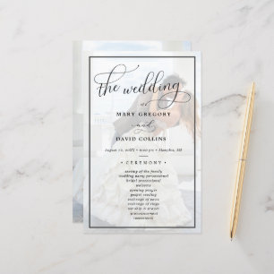 Cerimônia de Casamento Fotográfico de Sobreposição