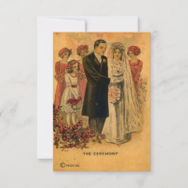 Cerimônia de casamento vintage