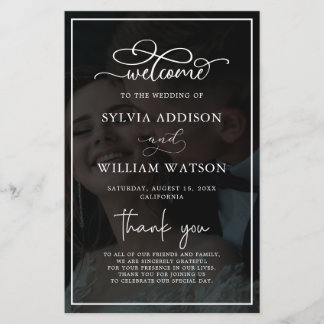 Cerimônia de Foto de Caligrafia Whimsical