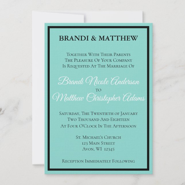 Cerimônia Moderna do Suite de Casamento Bride & Co (Frente)